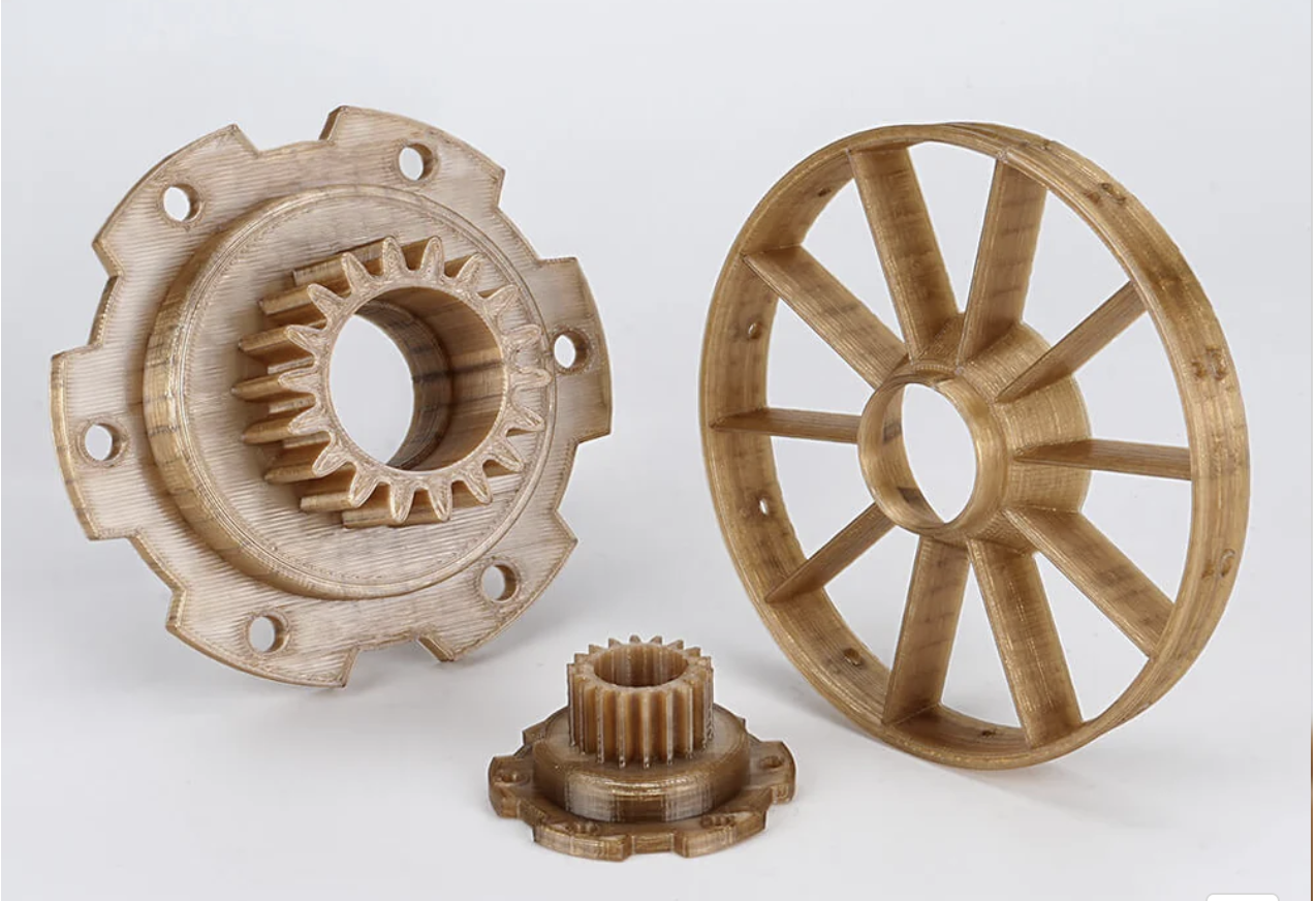 Space-grade additive manufacturing materials