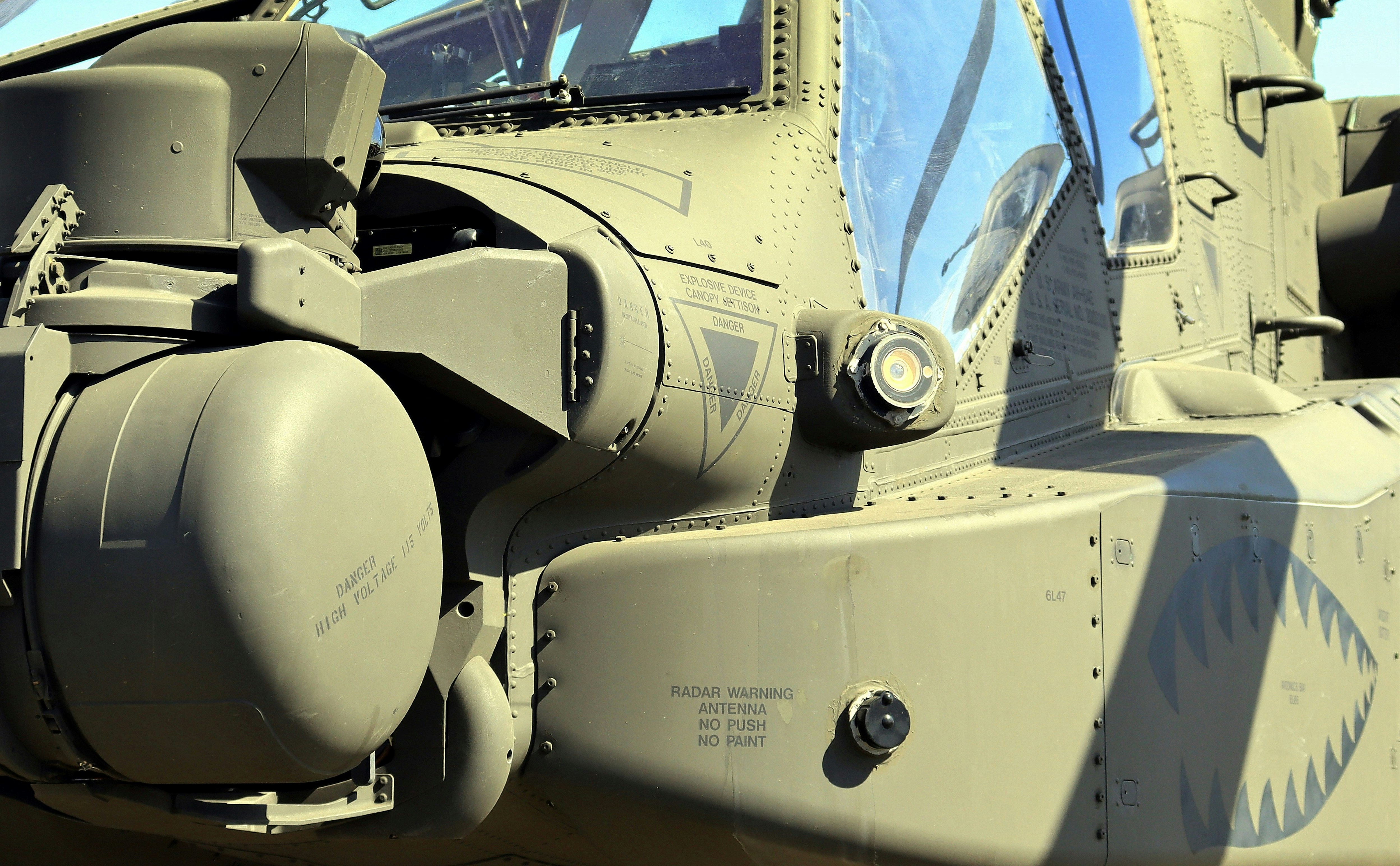 Defense polymer composite hardware
